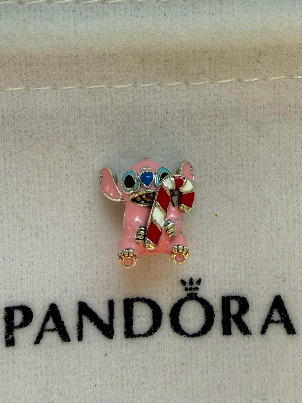 Pandora Stitch with Lollipop charm NEW WITHOUT BAG!